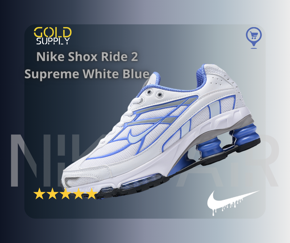 Nike cheap shox blue